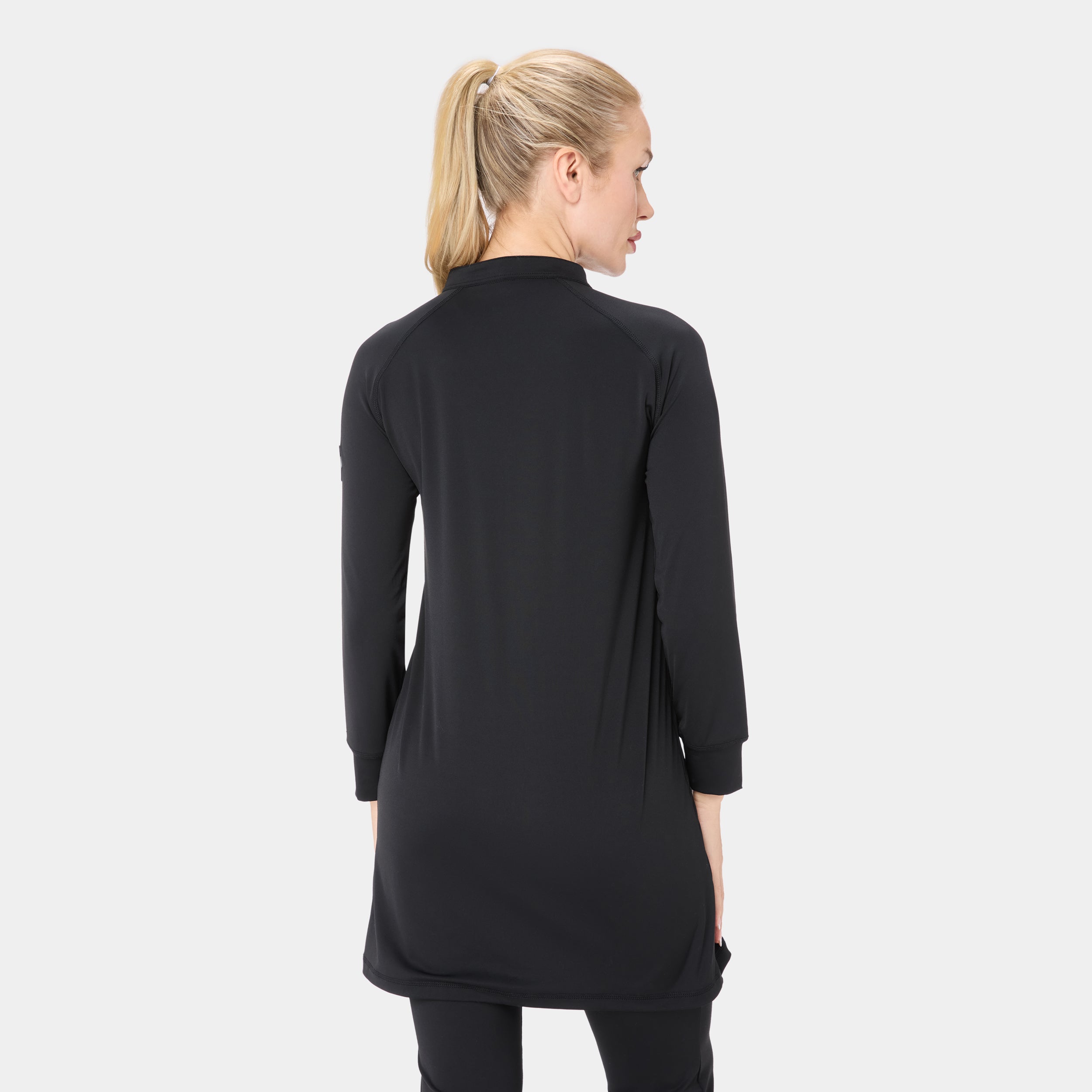 ONYX REGLAN TOP — WAR BLACK