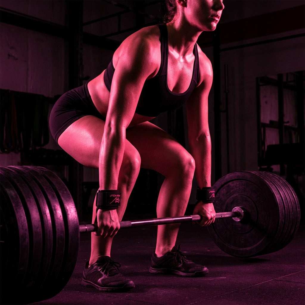 TitanGrip Lifting Hooks (Pair) - Stealth Pink — side detail