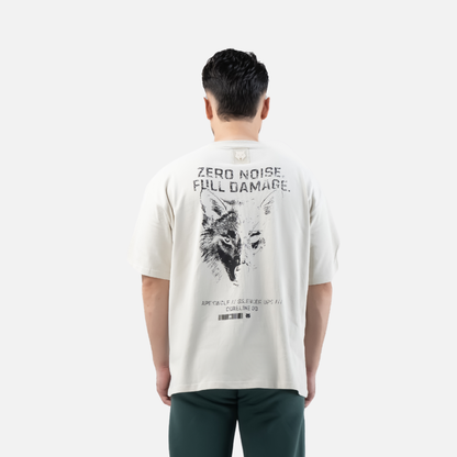 SILENCER 09 OVERSIZE TEE — TACTICAL BIEGE