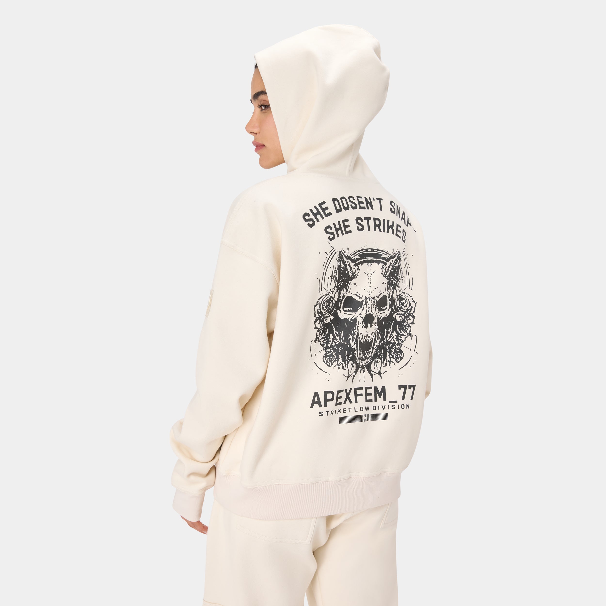 VOLTFEM_77 HOODIE — TACTICAL BIEGE