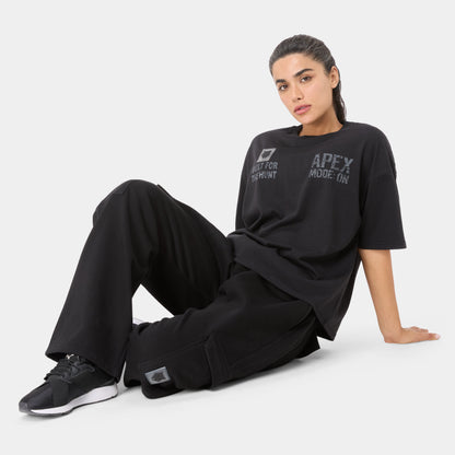 VOLTFEM_77 CARGO BOTTOM — WAR BLACK — side detail