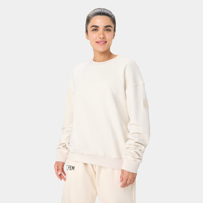 WOLFSTATE_99 CREWNECK — TACTICAL BIEGE