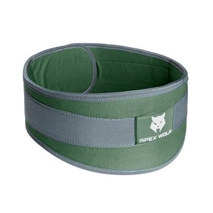 Flex Core Lifting Belt — Iron Forest — Side/detail angle