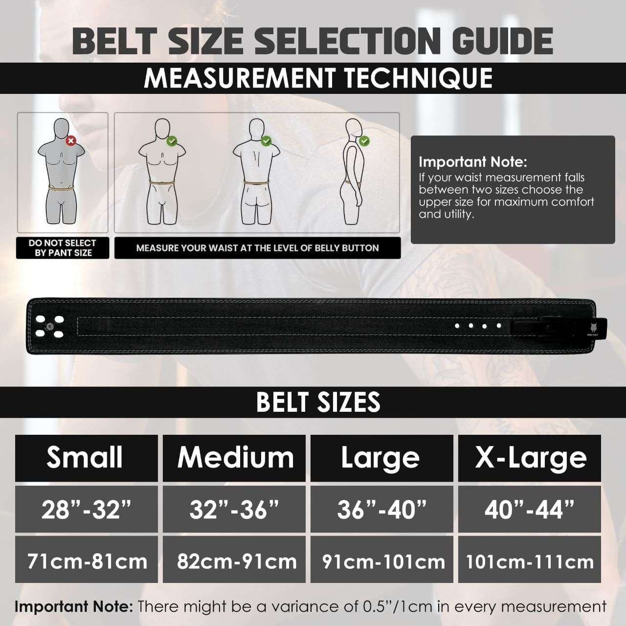 Lever Lifting Belt