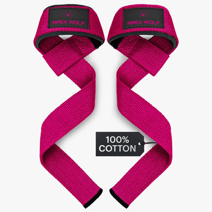 Alpha Grip Weight Lifting Straps (Pair) — side/detail