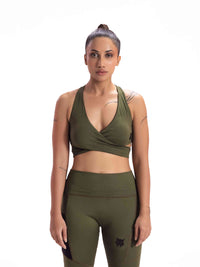 Vital Cross Wrap Sports Bra