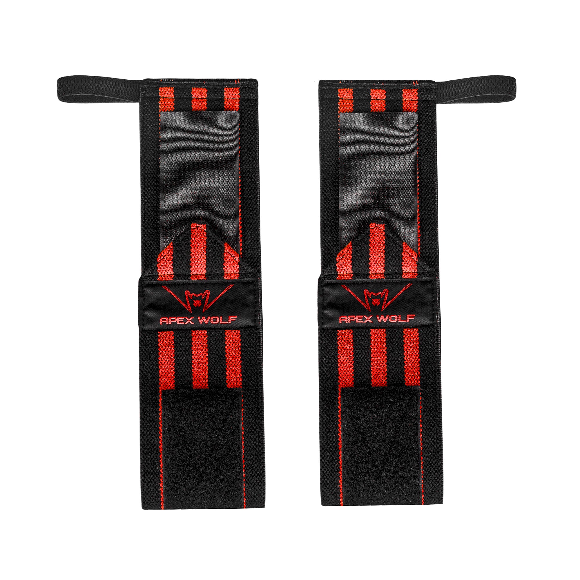 Battle Wrap Wrist Straps (Pair) - Red — alternate angle/detail
