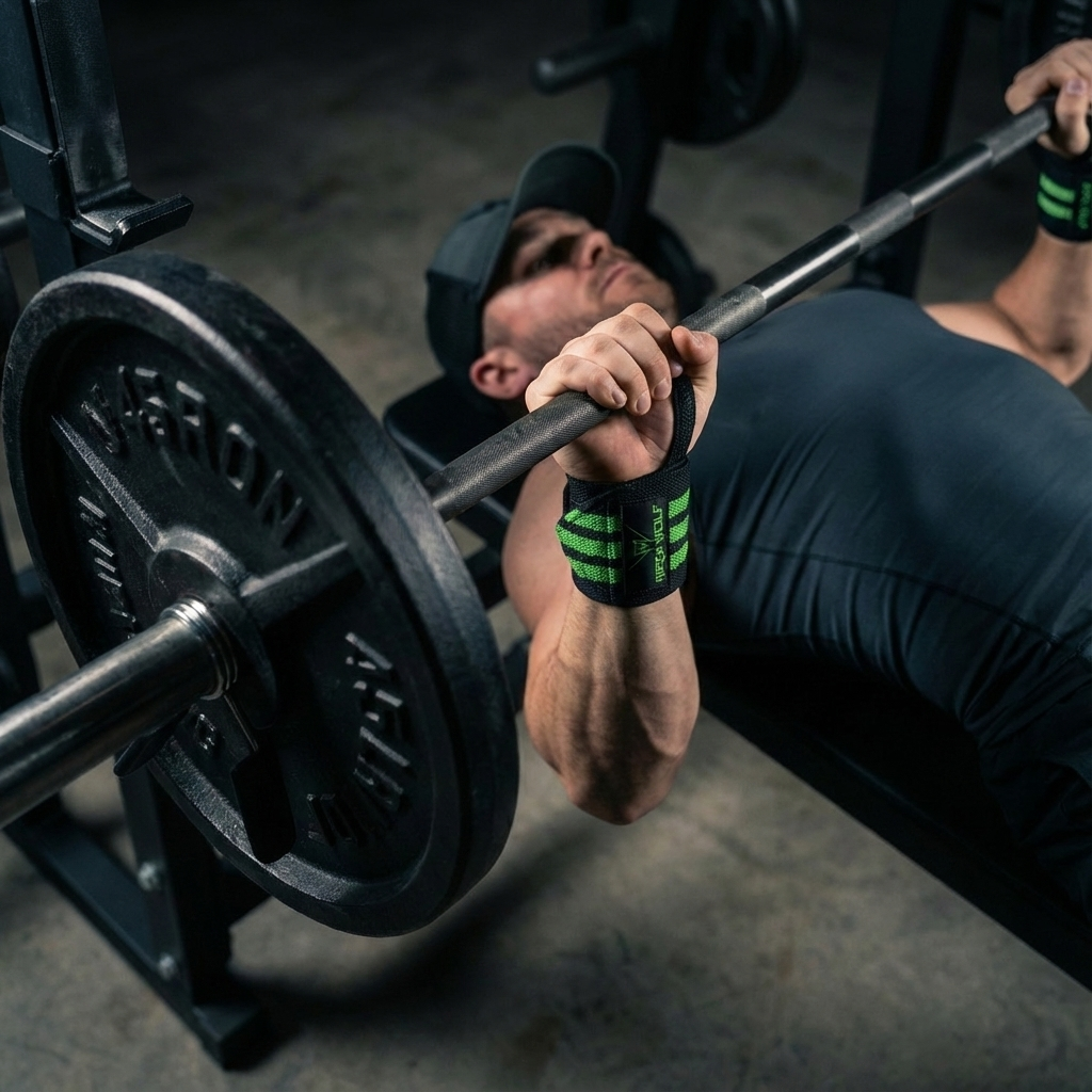 Battle Wrap Wrist Straps – Green