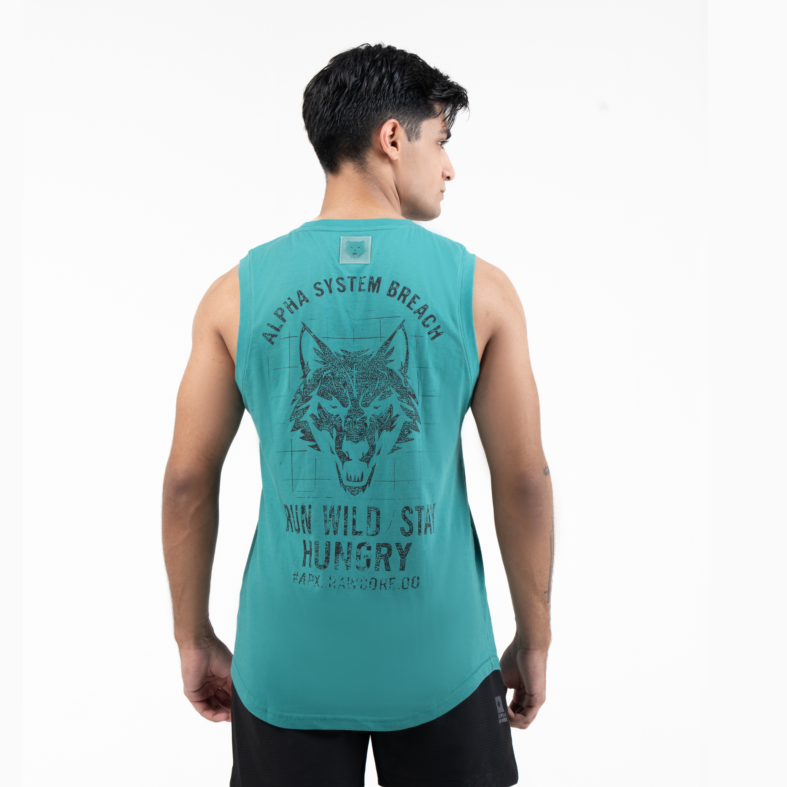 RAWLINE_00 VEST — ROUGE GREEN