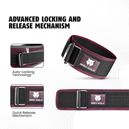 Stealth Flex Weightlifting Belt - Pink