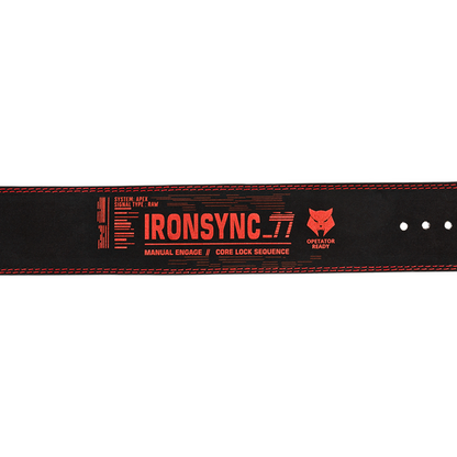 ApexWolf Alpha Power Lever Belt | Red - angle 6